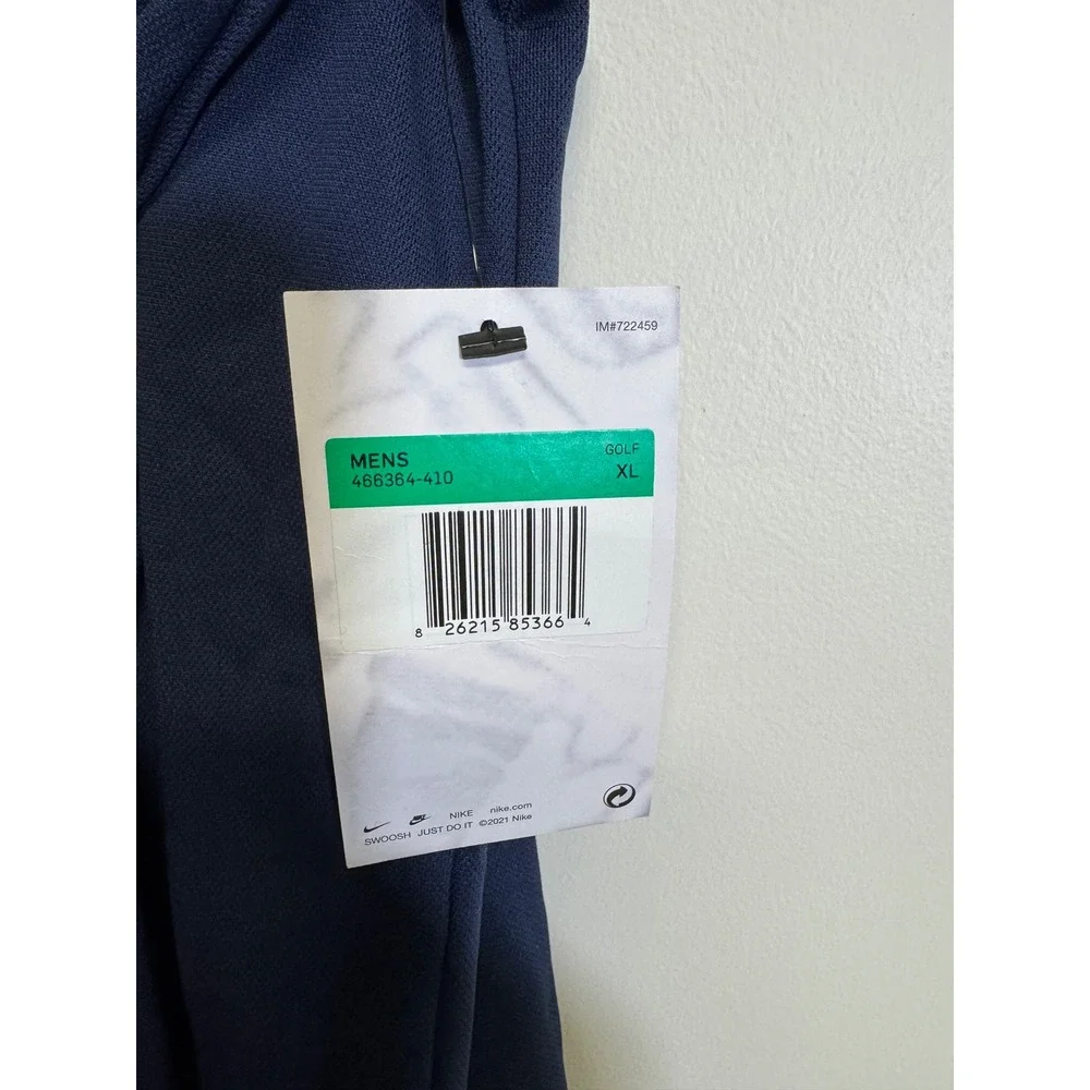 Navy Blue Nike Golf Long Sleeve Polo Men's Size Extra‎ Large